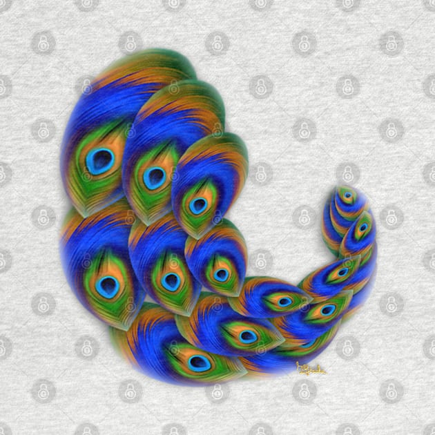 Peacock Feather Vortex by RGiada